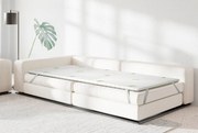 Topper saltea iSleep, Smart Topper Aloe, 90x190x3, Moale
