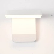 Aplica de perete exterior LED, Protectie IP54, Cooper alb MA-8474