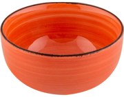 Castron ceramic Lamart LT9099 Happy , diametru11,5 cm, portocaliu