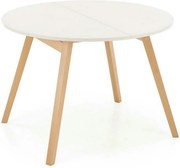 Masa extensibila RUBEN, casmir/stejar, PAL, 102/142x102x73 cm
