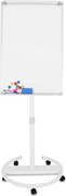 Jago Tablă Flipchart pe roți, alb, 60 x 90 cm