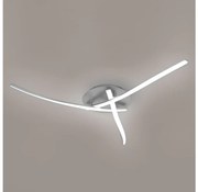 Brilagi - Plafonieră LED STRIPES, 24W/230V, argintie