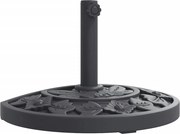 vidaXL Suport umbrelă pentru stâlpi Ø38 / 48 mm, 9 kg, semi-rotunde