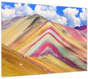 Tablou - Muntele Curcubeu, Peru (70x50 cm)