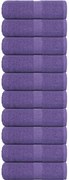 vidaXL Prosoape de oaspeți, FROGN, 10 buc, violet, 30x50 cm, 360 g/m²