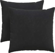 vidaXL Perne pentru canapea 2 pcs Negru 45 x 45 cm