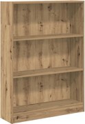 vidaXL Bibliotecă, stejar artizanal, 80x24x109 cm, lemn prelucrat