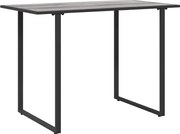 vidaXL Masă de Grădină Gri 100 x 55 x 70 cm lemn