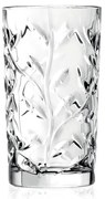 Set 6 pahare din cristal RCR Cristalleria Italiana Abelie, 360 ml
