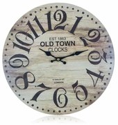 Ceas de perete Old town, diametru 34 cm