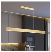 Lustră LED pe cablu Brilagi SLEEKLINE LED/40W/230V 3000/4500/6000K auriu