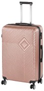 TraveLux Pro valiză mare cu capac dur 76x50x29 cm aur roz