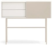 Masă consolă bej-crem 35x110 cm Nube – Teulat