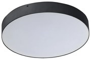 Plafoniera LED design slim MONZA R 40 3000K neagra