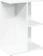 vidaXL Noptieră, alb, 46,5x29x61 cm, lemn compozit