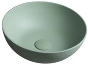 Sapho - Lavoar FORMIGO pentru blat, Ø 39 cm, beton/verde