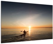 Tablou - caiac pe mare (90x60 cm)