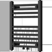 Mexen Mars Calorifer de baie 500 x 400 mm, 178 W, Neagră - W110-0500-400-00-70