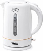 Cana electrica Oliver Voltz Daisy OV51230W, 2200W, 1.7 L, Auto shut-off, Alb
