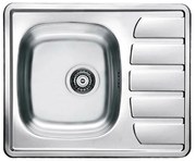 Chiuveta inox Alveus Zoom 10 Satin 62x50 cm