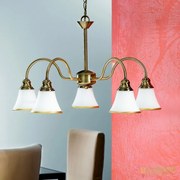 Candelabru stil clasic cu 5 brate Maja LU 1700/5 Patina OR