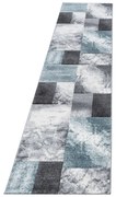 Covor tip traversă albastru/gri 80x300 cm Hawaii – Ayyildiz Carpets