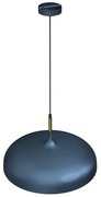 Lustră pe cablu BRILAGI ABRAHAM 1xE27/60W/230V d. 45 cm albastru