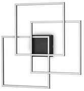 Lustra LED aplicata design geometric FRAME PL QUADRATO nergru