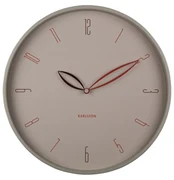 Karlsson 6012WG ceas de perete design bej,diametru 40 cm