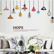 Sticker perete Antique Lights 60x90cm