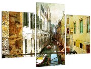 Tablou - Strada din Veneția (90x60 cm)