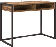 vidaXL Birou cu depozitare Lemn Vechi 100 x 50 x 75 cm Lemn compozit