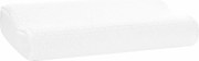 vidaXL Perna de Somn Simplu Alb 50 x 30 x 10,5 cm Spumă cu Memorie