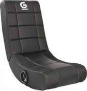 Fotoliu gaming, boxe încorporate, conectare Bluetooth, pliabil, PU/Mesh, Negru