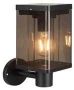 LED lampă solară de perete exterior cu senzor, 2,5W, 3000K, IP54