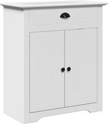 vidaXL Dulap pentru chiuvetă de baie „BODO” Alb 70x35x80 cm