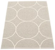 Covor pentru exterior și interior crem 70x100 cm Boo Linen – Pappelina