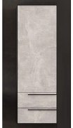 Dulap baie 50x32xH145 cm Kolpa San Grace, crem (stejar halifax)