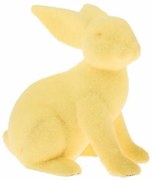 Decorație de Paște iepuraș, galben, 25 x 16 x 28cm