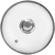 Capac de sticlă cu mâner Orion, 18 cm, 18 cm