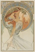 Reproducere The Arts 4, Heavily Distressed, Alfons Mucha