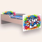 PAW PATROL ( Patrula Catelusilor) Varianta 4 Mic 2-8 ani Simplu Cu saltea