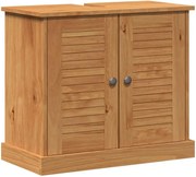 vidaXL Dulap de chiuvetă VIGO Maro și Maro Miere 68 x 34 x 59 cm