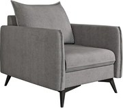 Fotoliu gri Juli Bis – Ropez