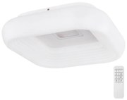 Plafonieră LED dimabilă Globo 41296-50 RILLA LED/50W/230V + telecomandă