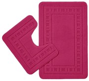 Covorașe de baie roz-închis pentru WC 2 buc. 50x80 cm Armoni – Catherine Lansfield