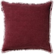 Fata de perna decorativa BURTO MERLOT 45x45 cm, vinuriu
