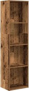vidaXL Bibliotecă, lemn vechi, 40x30x152 cm, lemn prelucrat
