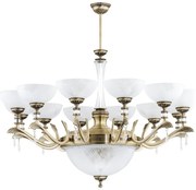 Candelabru 12 brate design clasic realizat manual Farini