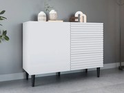 Comodă Sarlana 1D3SZ (Alb + Negru) . 1103680